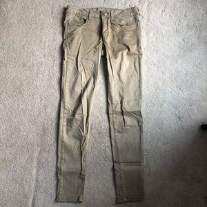 American Eagle Khaki Jegging